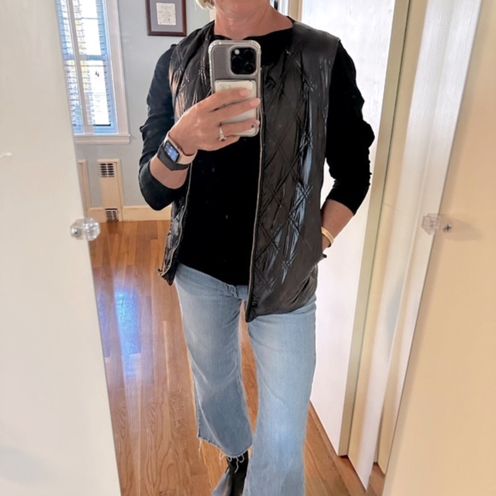 Tatras Black Quilted Down Vest